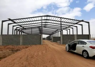 هناجر حديد في الرياض